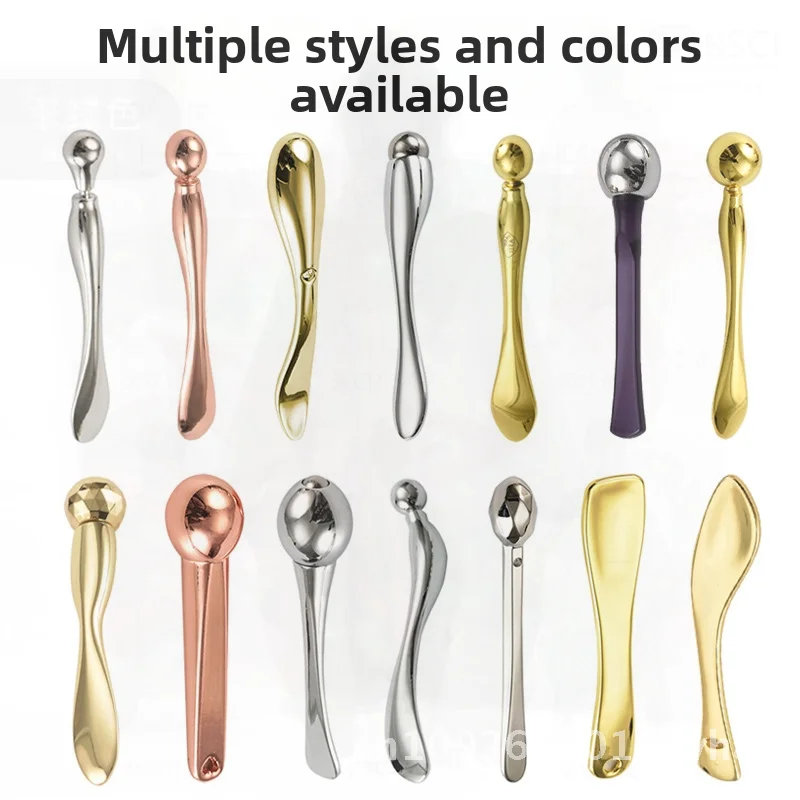 ثلاثية الأبعاد الأسطوانة مدلك الوجه برأسين الجمال عصا الفضة الذهب جونميتال غير الكهربائية الأيونات السالبة أداة رفع الوجه #1