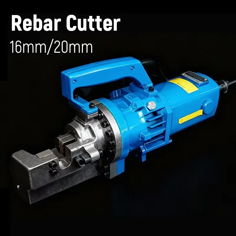 Hydraulic Rebar Cutter for Steel Reinforcement, Cutting Capacity Construction, Heavy-Duty Rebar Cutter, 16mm, 20mm