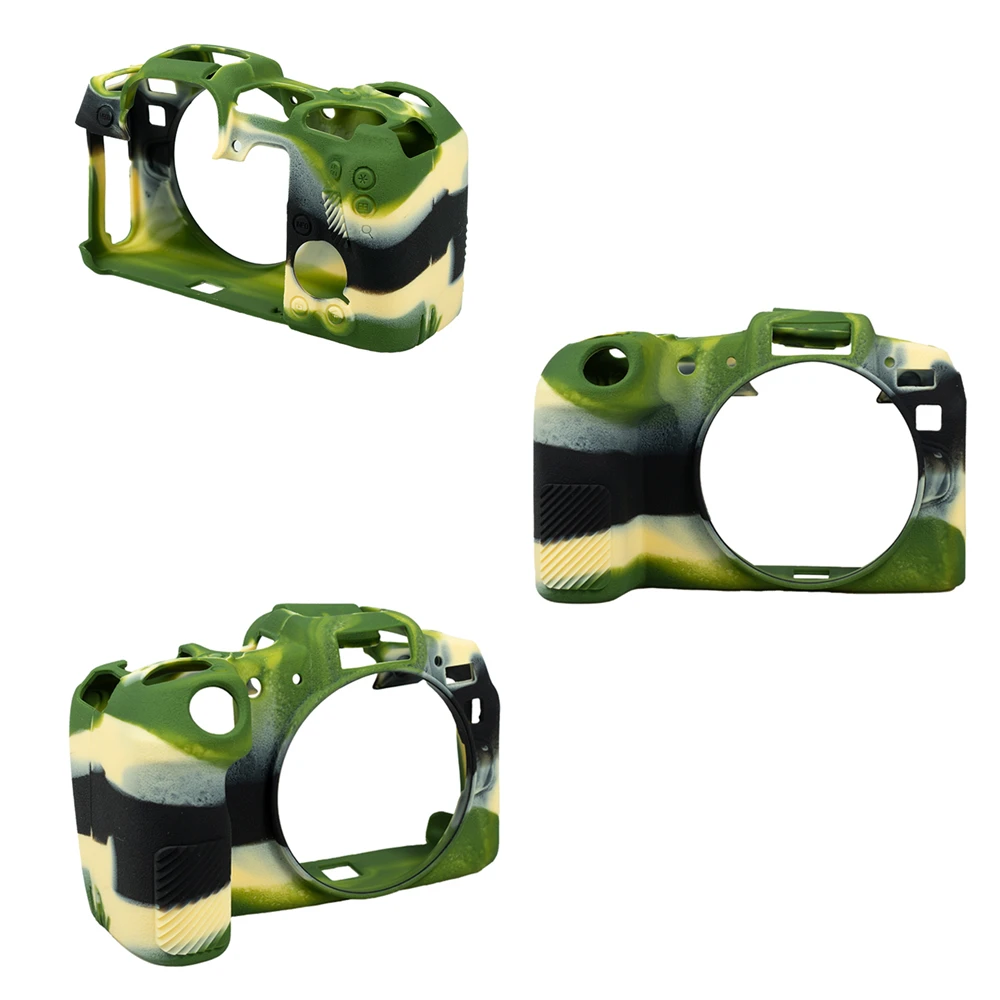 R8 Top Texture Rubber Silicon Case Body Cover Protector Frame Skin for Canon EOS R8 Camera