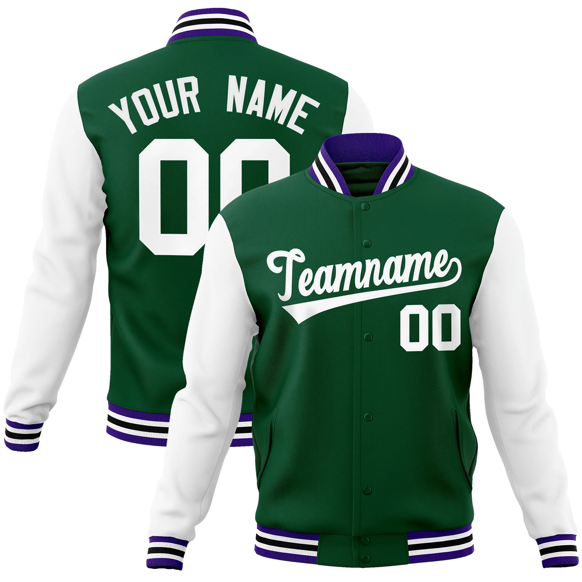 American Customized Embroidery Fashion baseball Jackets Customize a creative jacket with your own logo Men/Women University jack