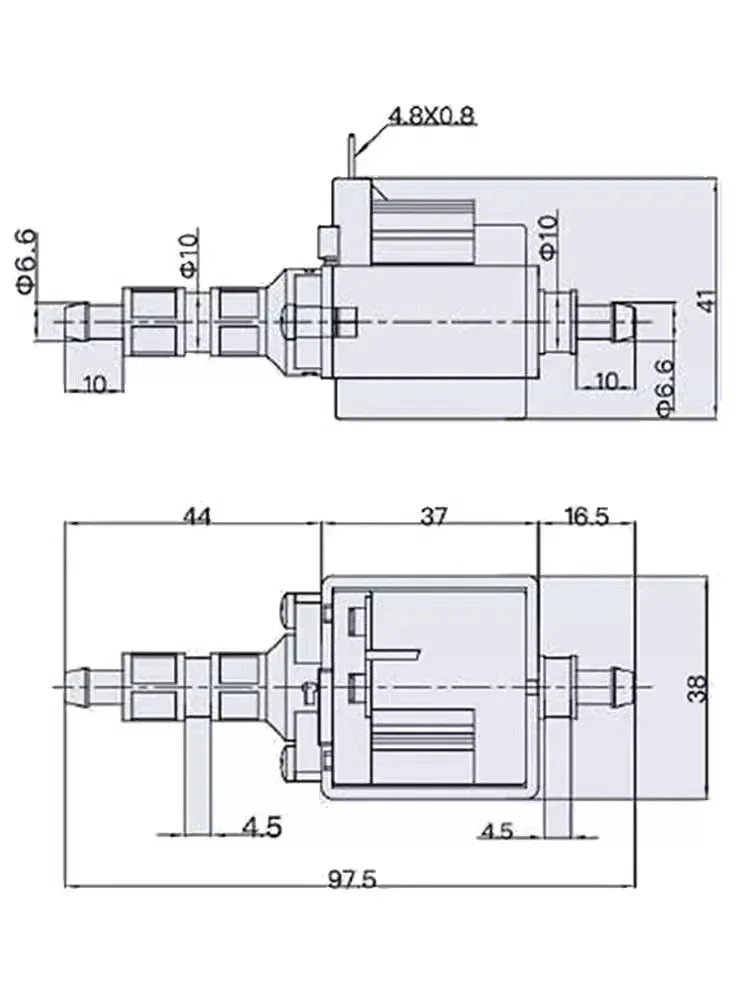 220V 22W JYPC-4 Jiayin Electromagnetic Pump Steam Iron Water Pump Self-priming Pump Stage Fogger Disinfection Spray