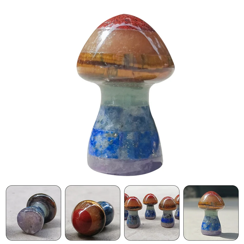 كريستال الفطر على شكل حجر تدليك المحمولة متعددة الوظائف غوا شا الوجه كشط أداة العناية بالجسم مدلك ترطيب الألم