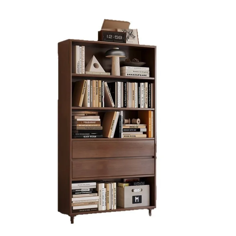 Modern simplicity, household bookcase, solid wood bookshelf