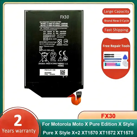 Mobile Phone Battery FX30 For Motorola Moto X Pure Edition Style X+2 XT1570 XT1572 XT1575 Powerful Batteries