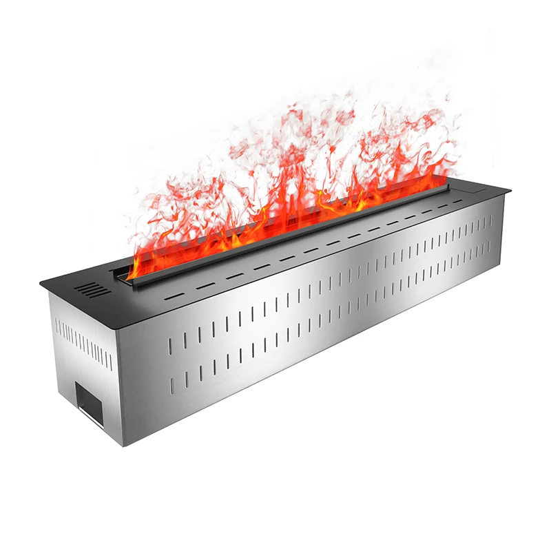 -Fire 48 Inch The Atomization Fireplace Decor Flame Electric Fireplace