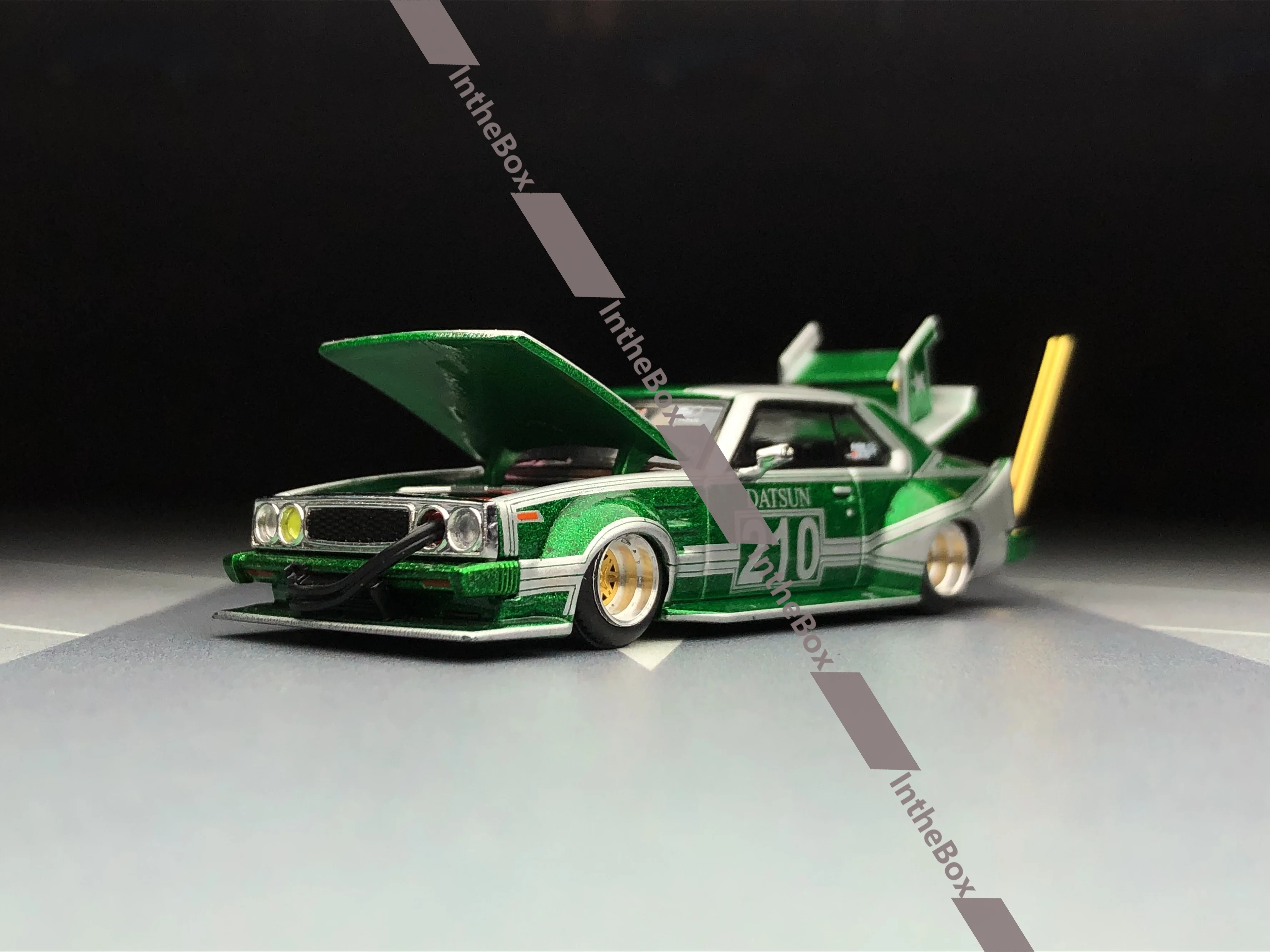 Poprace Pop race 1:64 Skyline C210 Kaido Racer Bosozoku Style Diecast Model Car Collection Limited Edition Hobby Toys