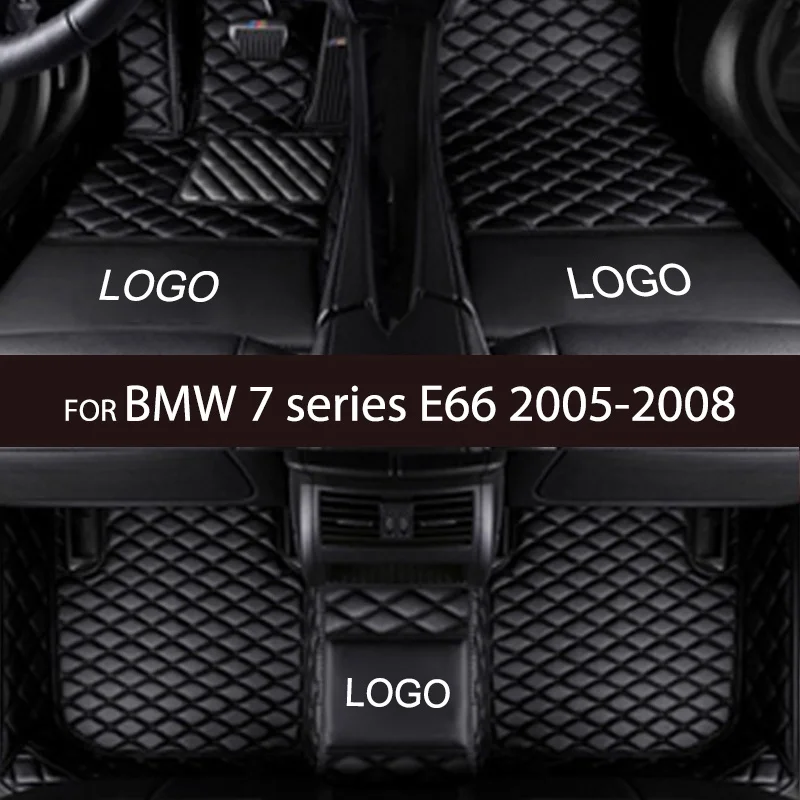 

Custom Car Floor Mat For BMW 7 series E66 760i 745i 730i 735i 2005-2008 Car Accessories Luxury Carpet Liner Waterproof Anti-Slip