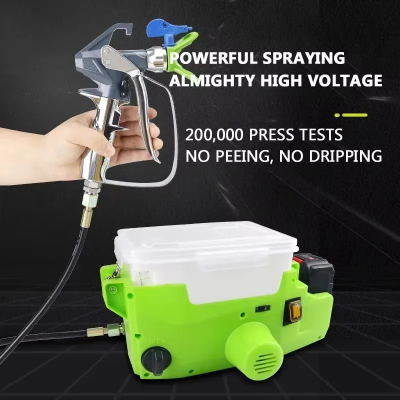 2025 بخاخ كهربائي بدون هواء Jiashida Pro بخاخ طلاء لاسلكي بدون هواء