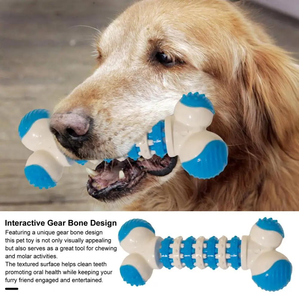 Dog Chew Toys for Chewers Durable Dog Chew Toys for Chewers Teeth Gear for Small Medium Large Breeds Wear-resistant Dog Toys