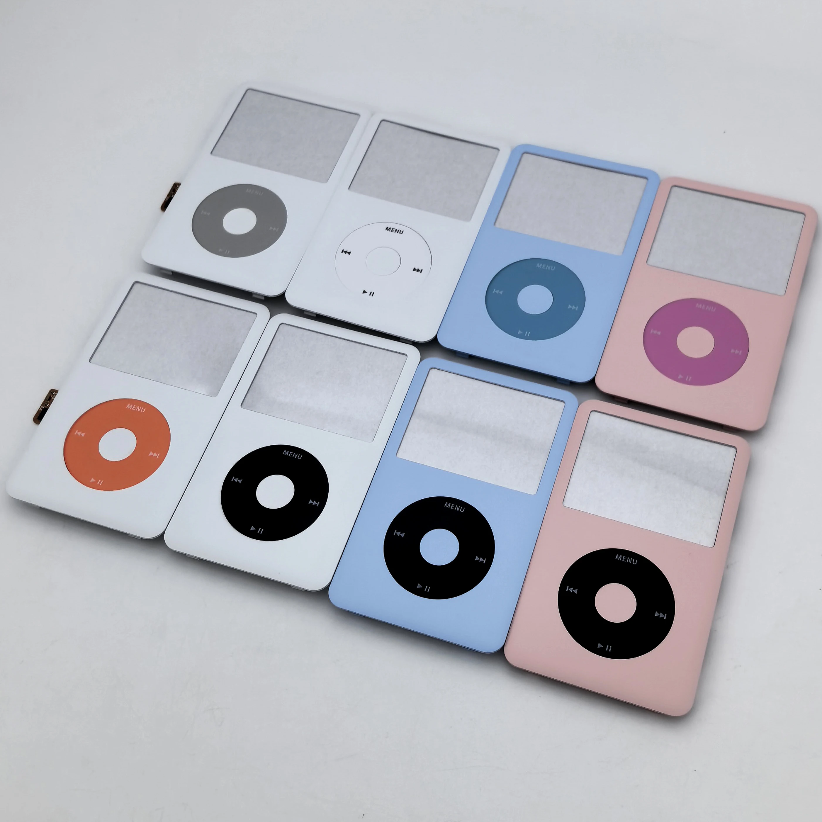 Nowa Matowa Przednia Obudowa i Zestaw Przycisków Clickwheel do iPod Classic 6. i 7. generacji 80GB 120GB 160GB Obudowa A1238 Cienka/Gruba — zdjęcie produktu 3