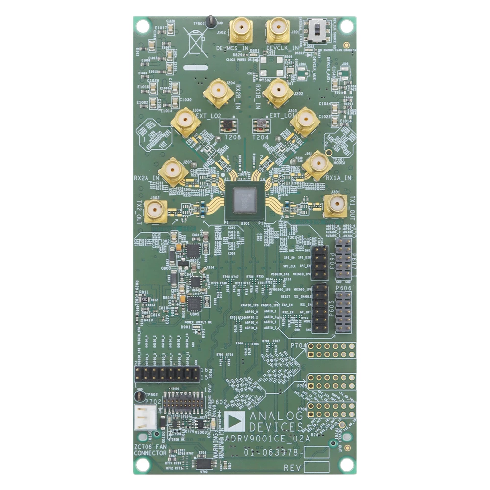 Analog Devices ADRV9002NP W1 PCBZ RF Transceiver Development Board Wideband SDR Radio Evaluation Module