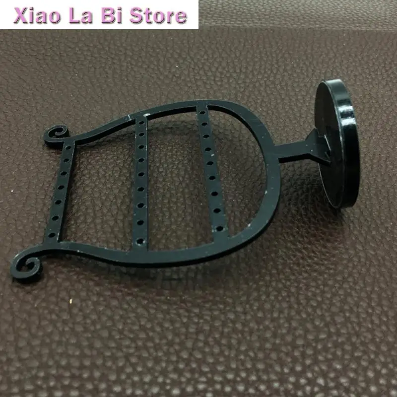 

XXFD Glass Earrings Pendant Display Stand Bottle-shaped Jewelry Show Bracket