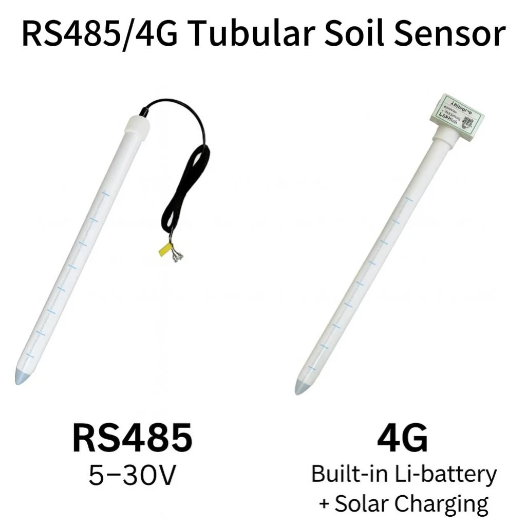 Bulk Discount Agriculture Integrated Deep Soil Temperature Humidity Meter PVC Plastic Tube