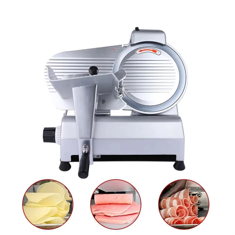 CE certified semi-automatic electric commercial meat cutter stainless steel industrial meat cutter for the catering industry