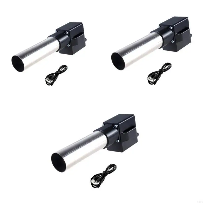 Ventilador ar elétrico portátil para churrasco X9FA para churrasqueira acampamento ao ar livre Type C porta alimentação