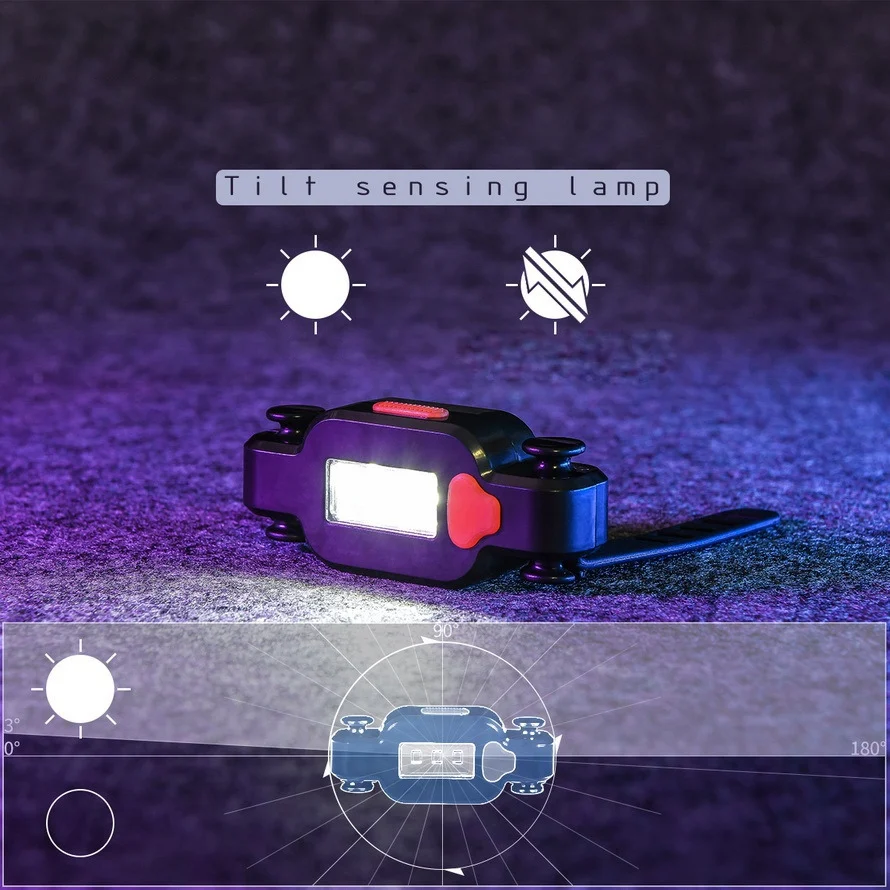 Newest Electronic LED Fishing Rod Sensor Light Gravity Induction Lamp Fish Bite Sound Alarm Bell for Night Fishing image 6