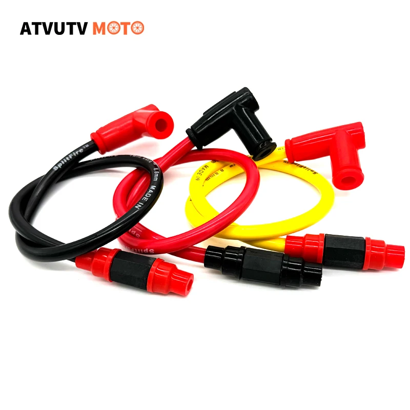 Universal Motorrad Zündkerze Stromkabel Drähte Kappe Abdeckung Zündkabel Für Yamaha Kawasaki KTM Honda Suzuki ATV