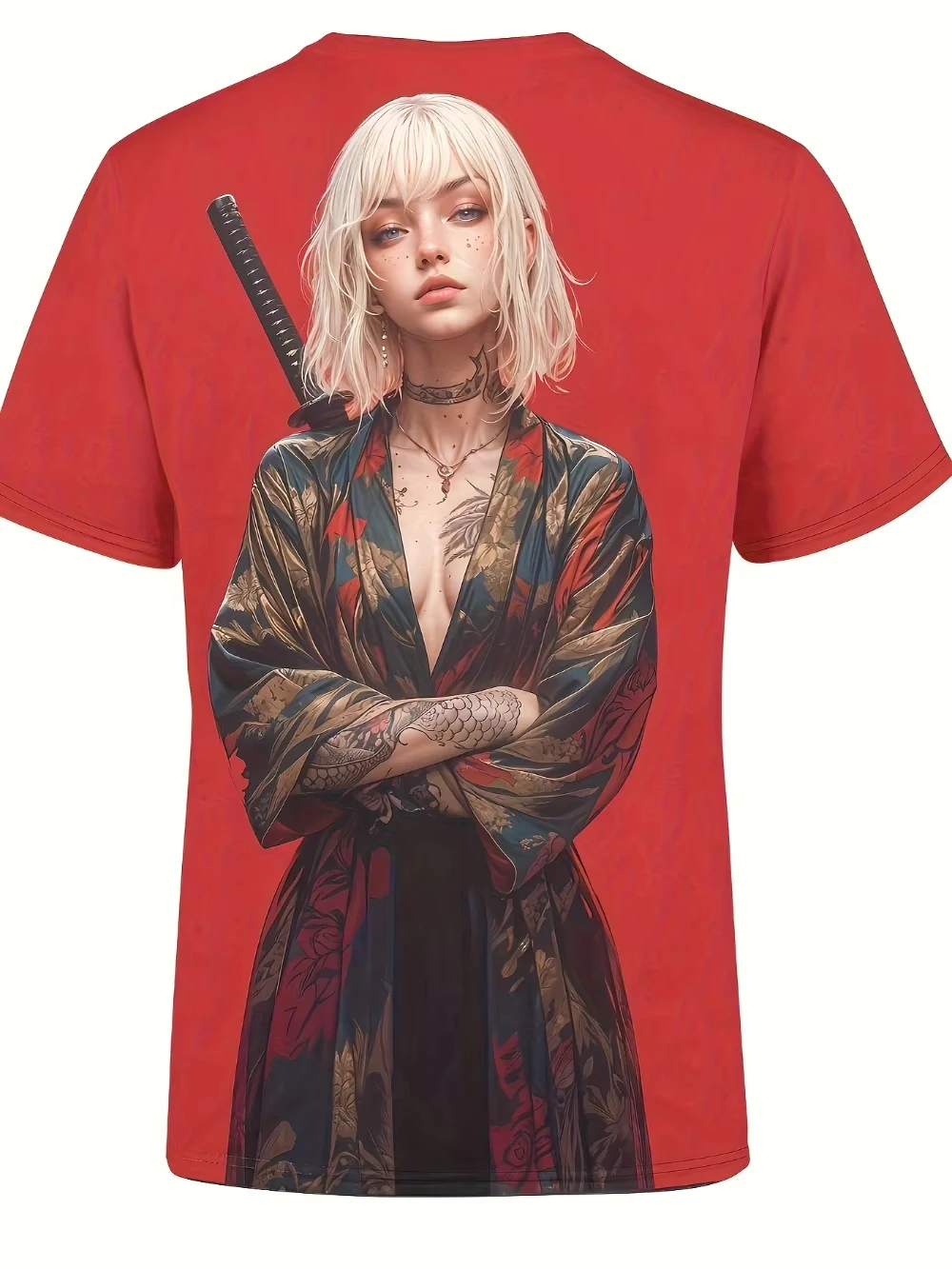 Мужская футболка с изображением аниме и 3d принтом, летняя мужская футболка для отдыха, быстросохнущая мужская футболка, детская одежда, футболка Y2k Woman