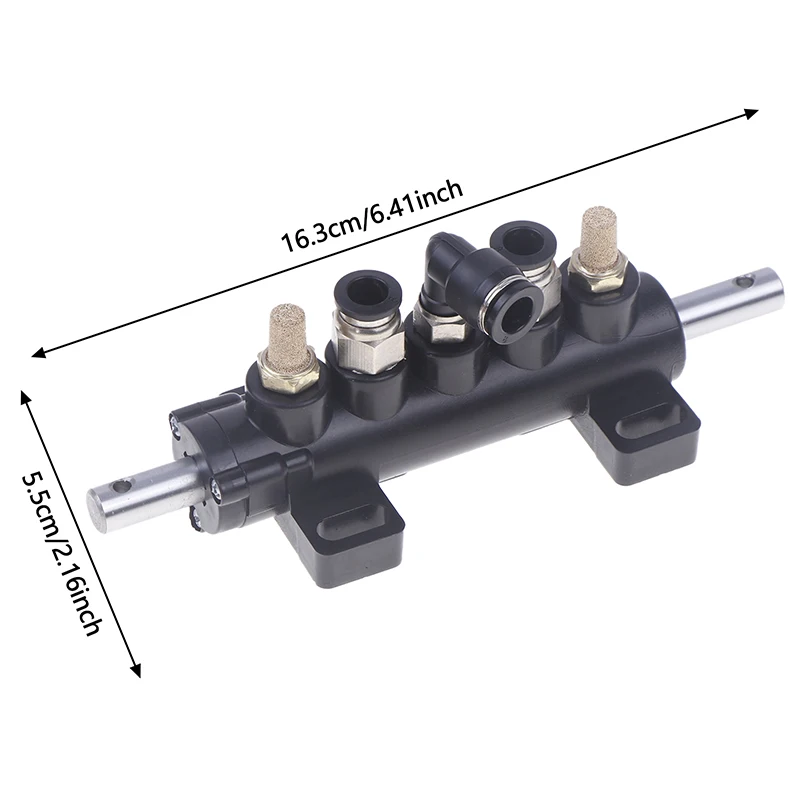 Accesorios para cambiador de neumáticos de coche, válvula neumática, interruptor de pie, válvula colgante de cinco vías, controlador de cilindro cambiador de neumáticos