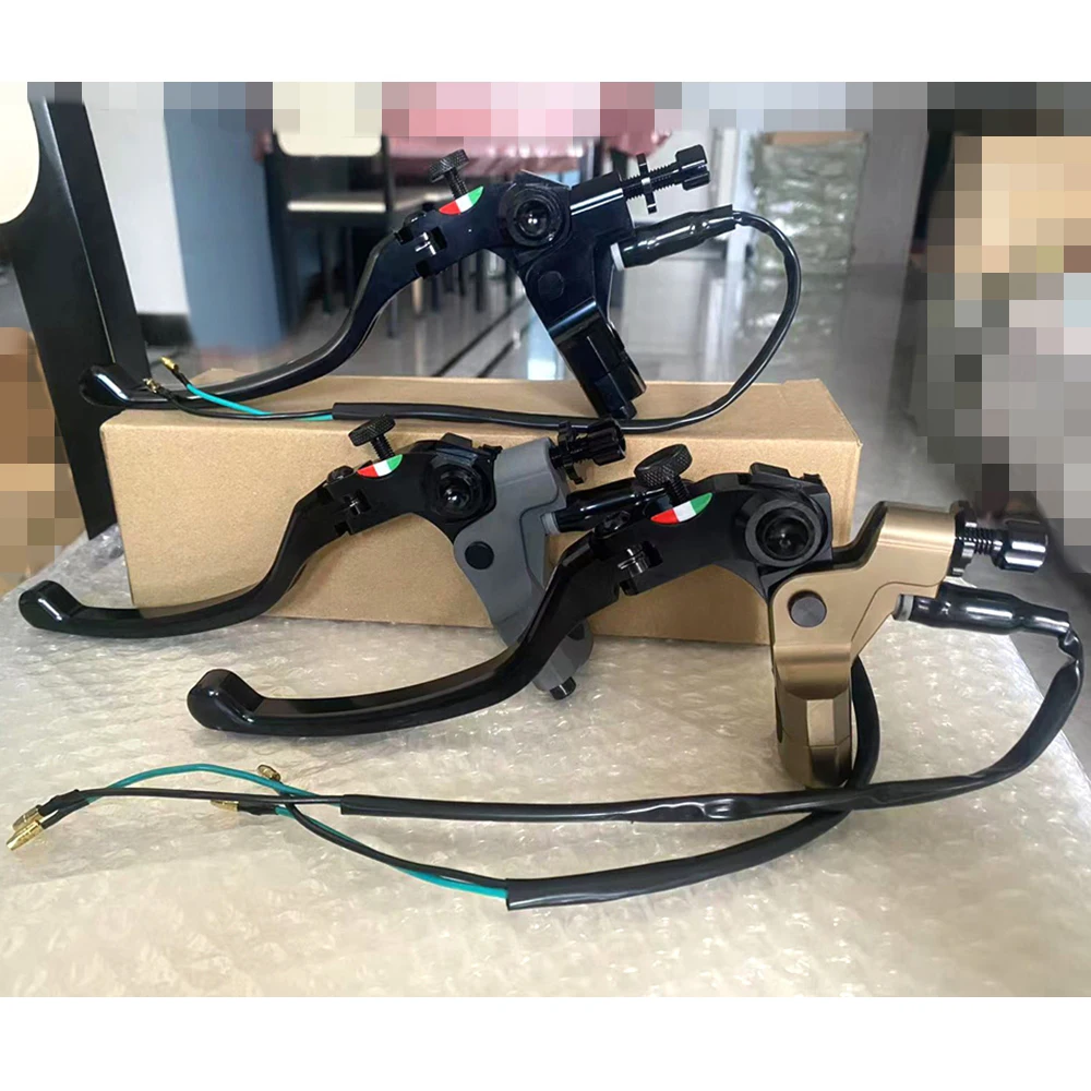 

Universal Motorcycle 7/8" 22mm Handlebar Cable Clutch Lever For Yamaha Honda Kawasaki Suzuki Racing Street Sport Bike Dirt Bike