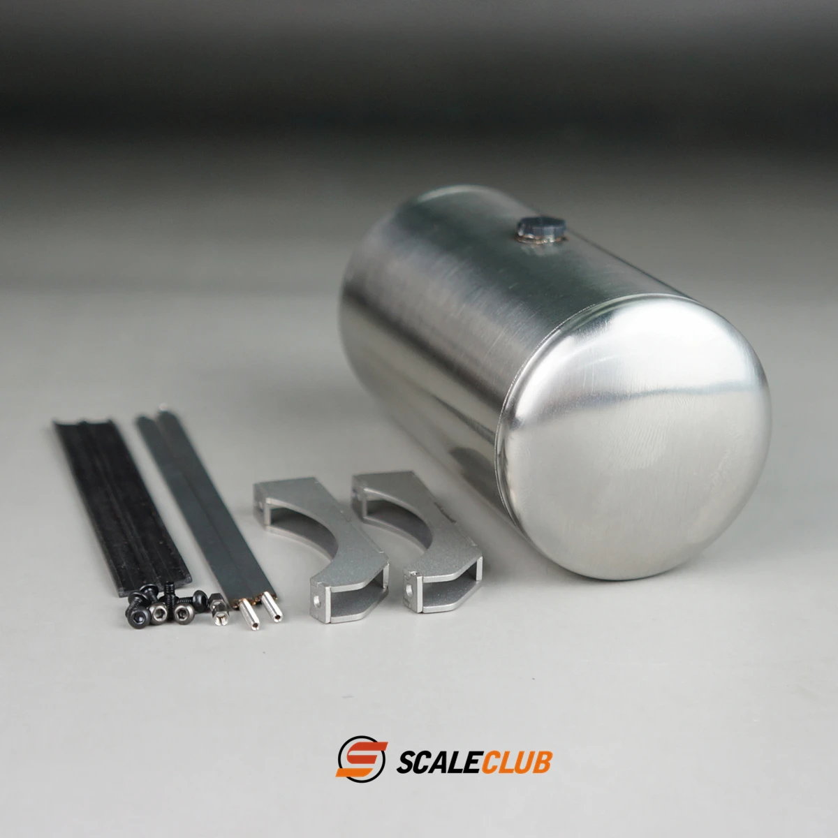 

Scaleclub Model 1/14 Stainless Steel Round Fuel Tank For King GL Global Fuel Tank American Fuel Tank For Tamiya Lesu Rc Truck