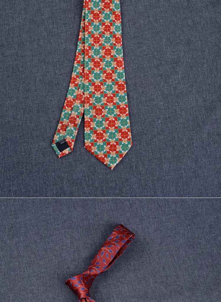 Neue 8cm Herren Krawatte Druck muster klassische Krawatten für Mann Bräutigam Groom sman Imitation Seide Blumen Krawatten Hochzeit Accessoires – Detail 37