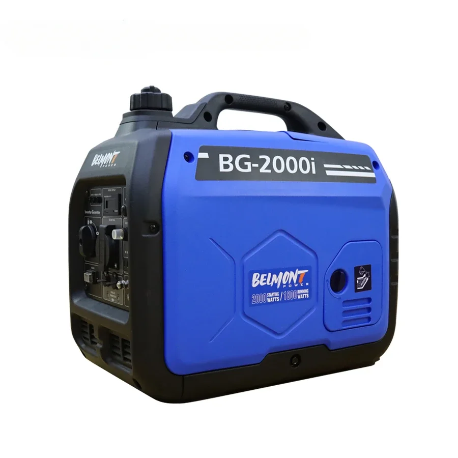 Electricity Generation Portable 1 8KW 2KW Low Fuel Consumption Silent Gasoline Petrol Power Inverter Generator