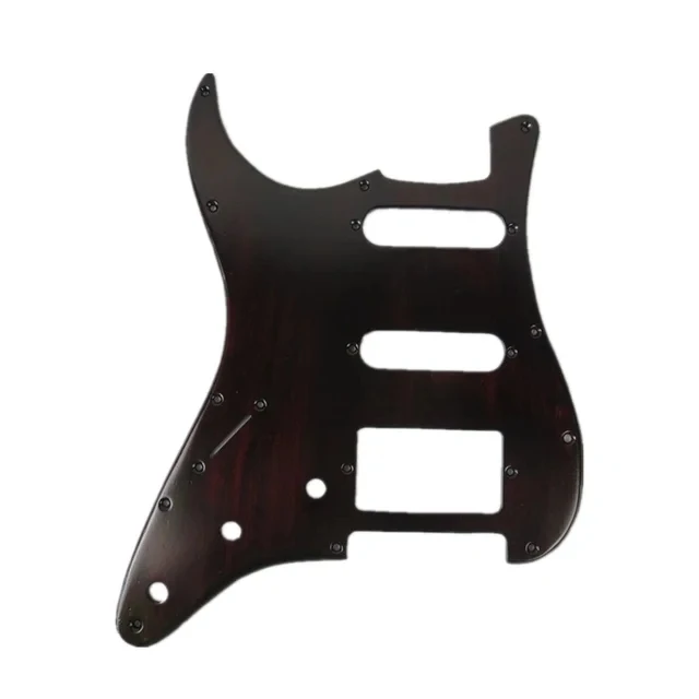 Multitudinous Electric SSH Guitar Pickguard solid wood,SSS Guitar Plate Scratch Pick Guard，Guitar parts