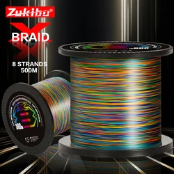 Gsoul-Multifilament Braid Fishing Line, 8 Vertentes, Melhor Linha De Pesca Trançada Multicolor, Original do Japão, 8x, 14LB-80LB, 200m