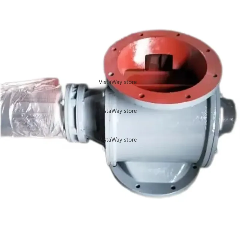 صمام سكين دوار كهربائي آلي مع حماية البيئة لخط تجميع معالجة الرقائق الخشبية