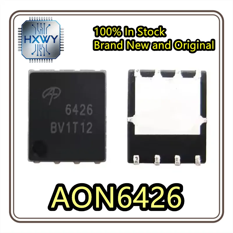 (3/10 pcs) AON6426 6426 DFN56 Package Genuine IC Chip Best-Selling Item Brand New Original Packaging Fast Dispatch