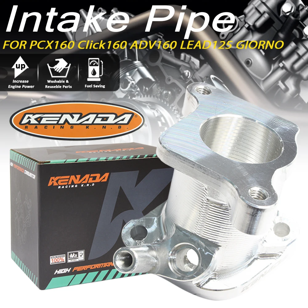 Впускной патрубок дроссельной заслонки CNC 28/30/32/34 мм для PCX160, Click160, ADV160, Lead125, Giorno
