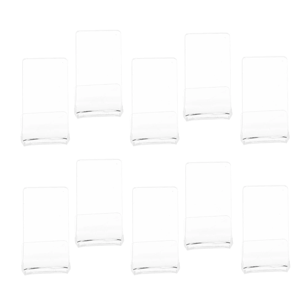 

20 Pcs Acrylic Record Mount Hooks Bracket Storage for Vinyl Records CD Frame Photo Display Shelf Magazine Holder Clear