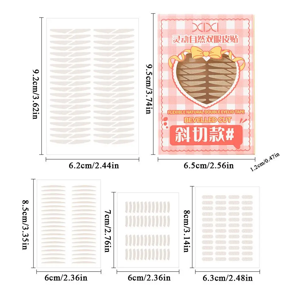 Autocollant Invisible Double paupière en dentelle, 1 sac, Patch Double paupière, outil de maquillage, autocollant pour les yeux utile, fournitures pour femmes, Pasters multi-formes