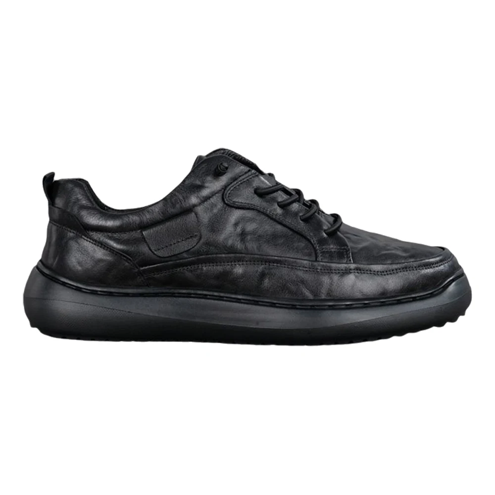 Genuine Leather Shoes Men Leisure Luxury Sneakers Walking Party Wedding Business Formal Office Work Dress Elegant Leatherman