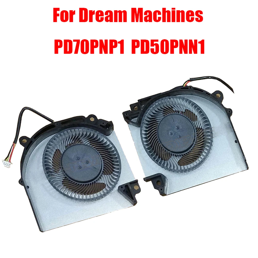 

New Laptop Cooling Fan For Dream Machines PD70PNP1 PD50PNN1 DC5V 2.5W 0.5A A Pair