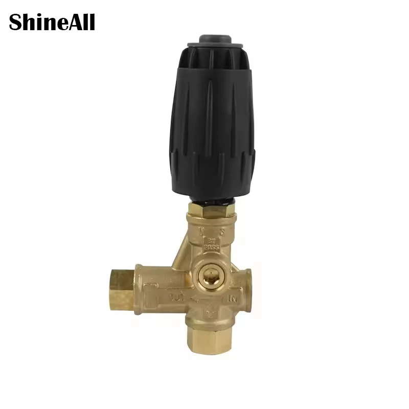 VRT3 High-pressure plunger pump pressure Unloader Regulator valve large flow 3/8 brass quick connect pump matching