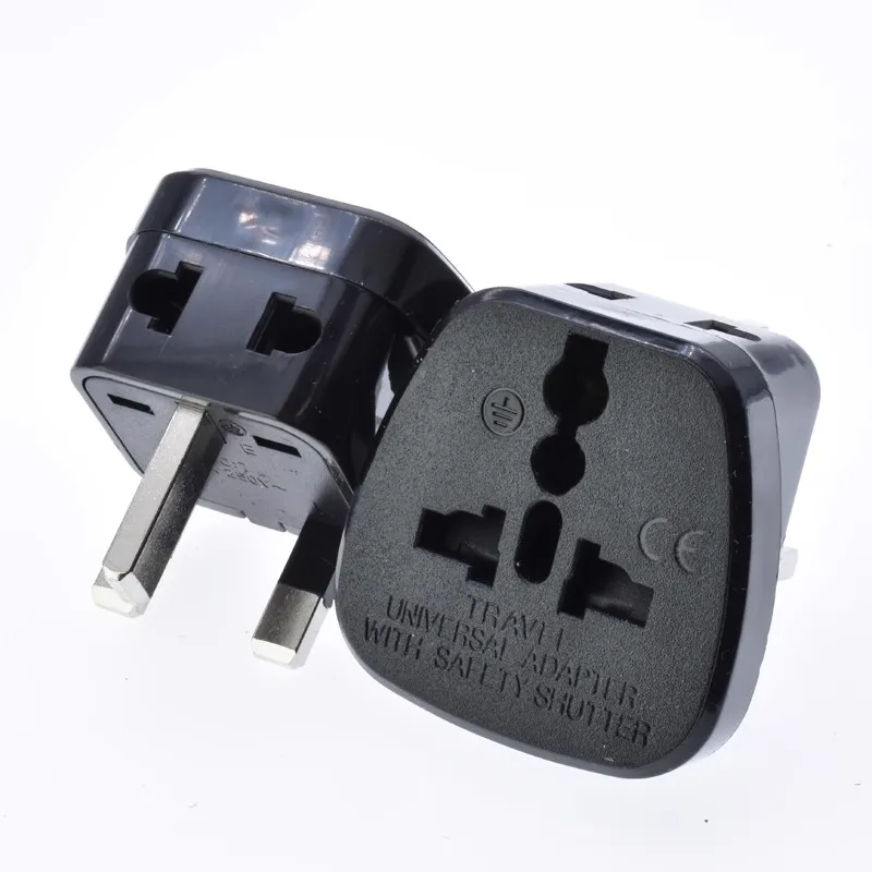 1~5PCS/LOT SSI-7 English three-pin socket Porous adapter plugs for domestic use in Hong Kong, Malaysia, Singapore