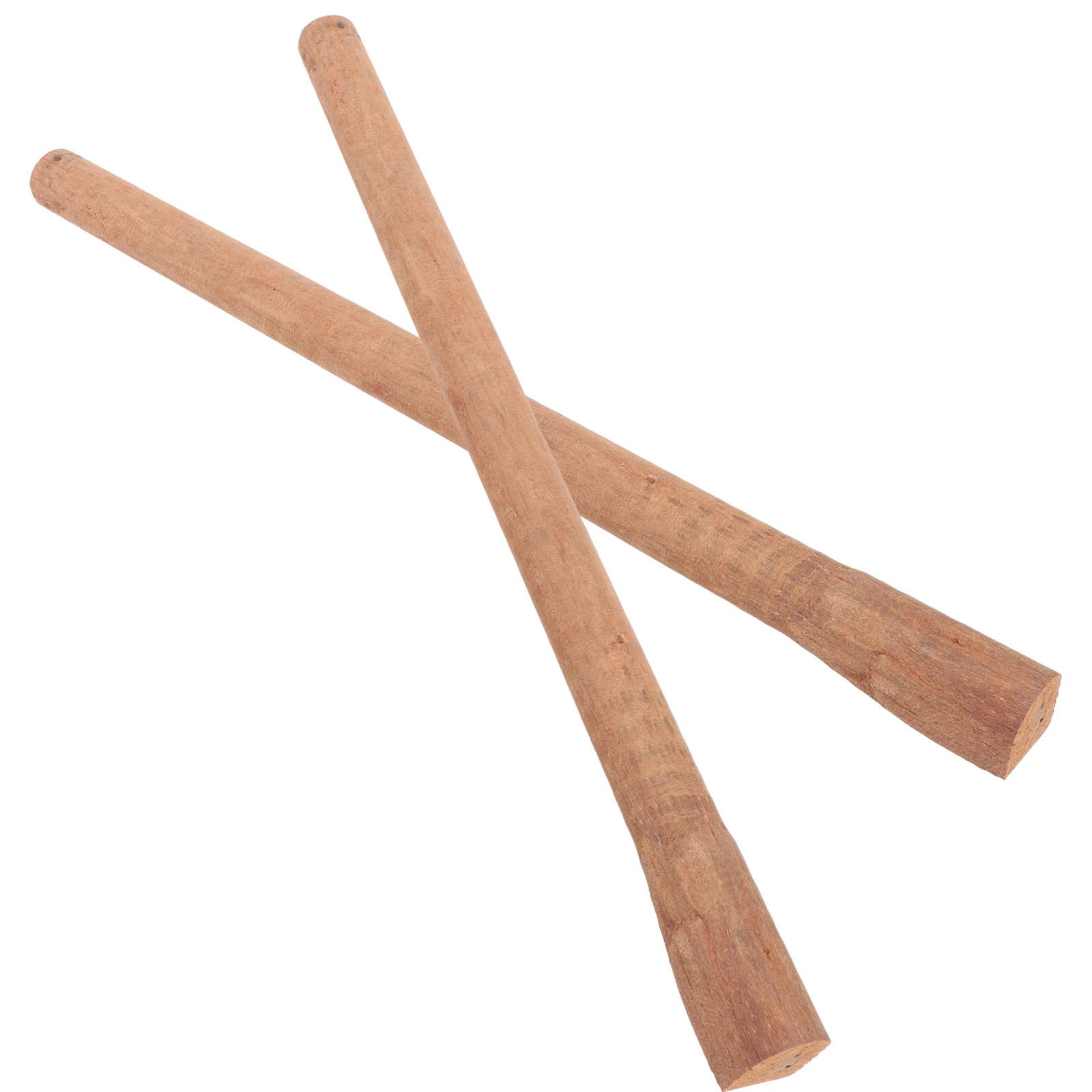 

2 Pcs Wooden Ax Handle Replacement 50cm Hardwood Hatchet Handles for Camp Axe Working Broad Durable Easy Install Outdoor Tools