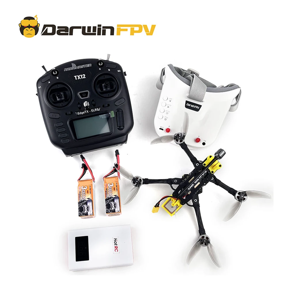 

DarwinFPV FoldApe4 Foldable FPV Drone 4 Inch Long Range RTF FPV Frame Kit Quadcopter