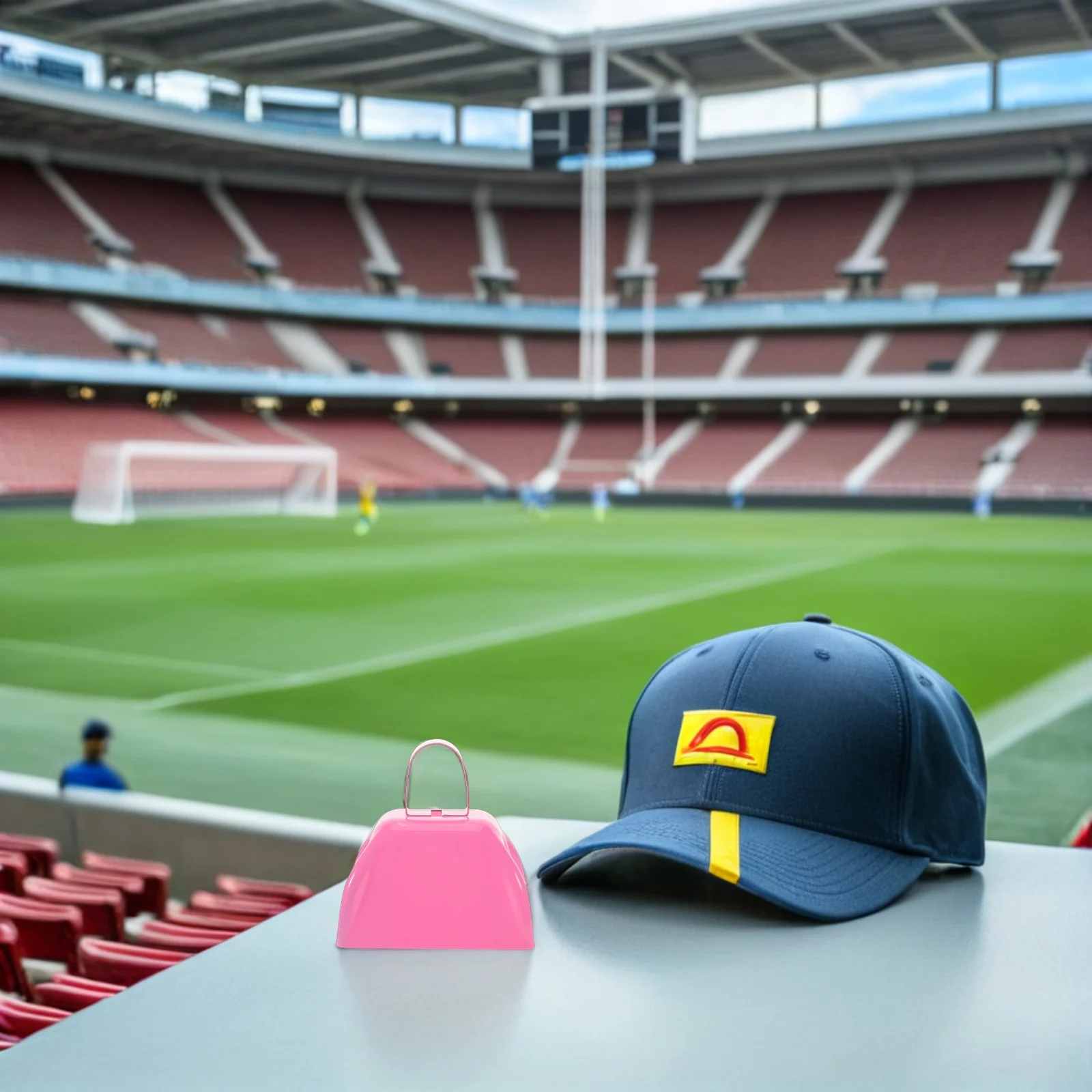 

2Pcs Metal Cowbells Small Hand Bells for Parties Sports Events Cheering Loud Noise Maker Bells for Weddings Outdoor Indoor