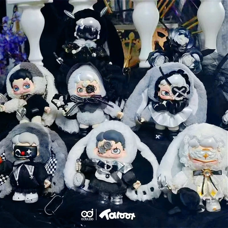 

Taroot The False Night Series Blind Box Werewolf Game Darkness Vinyl Plush Dolls Dark Style Mystery Bag Pendant Collectible Gift