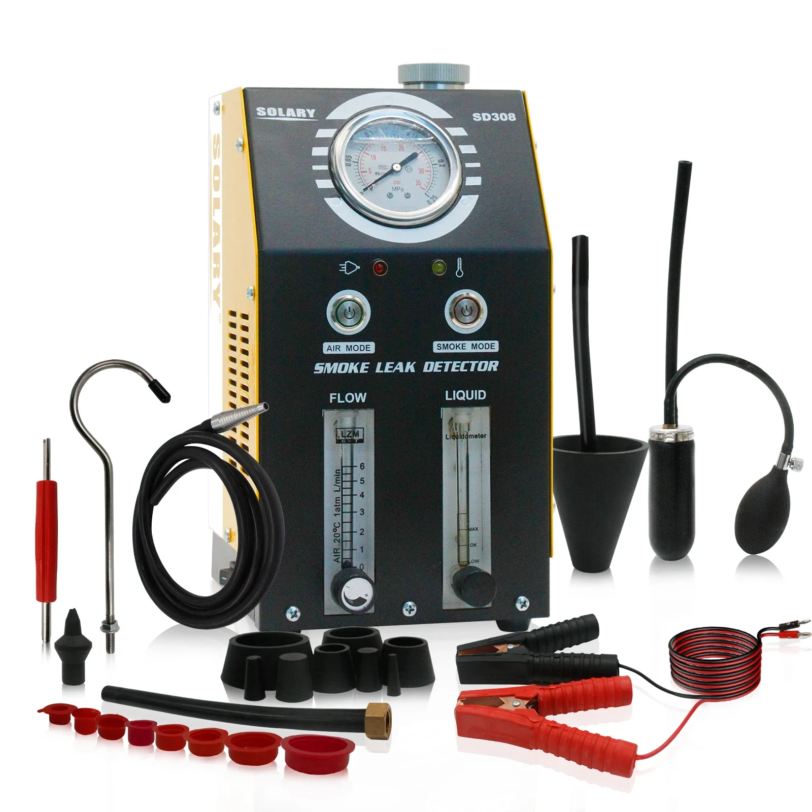 

Solary SD308 Exhausts System Test Dc12v Automotive scanner car diagnostic tool Evap Smoke Machine smoke leak detector