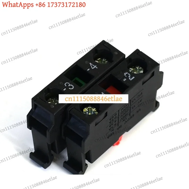 k3 for GQELE LA115-A-10 Push Button Switch, Emergency Stop and Rotary Selector Control Switch, Flat Head