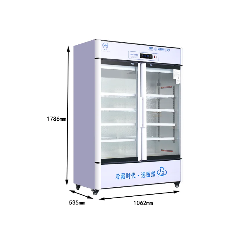 Suitable for all new smart devices446L 2 - 8°C Biomedical Refrigerator - Ideal for Pharmacy, Lab, Hospital & Research YR/FL460