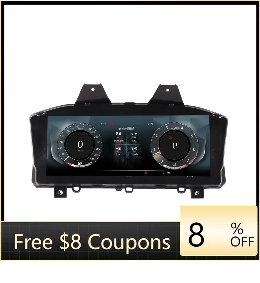 

Bosstar Car Speedometer Instrument Panel Cluster for Land Rover Range Rover Voque Sport 2013-2017 Car Radio Auto Meter