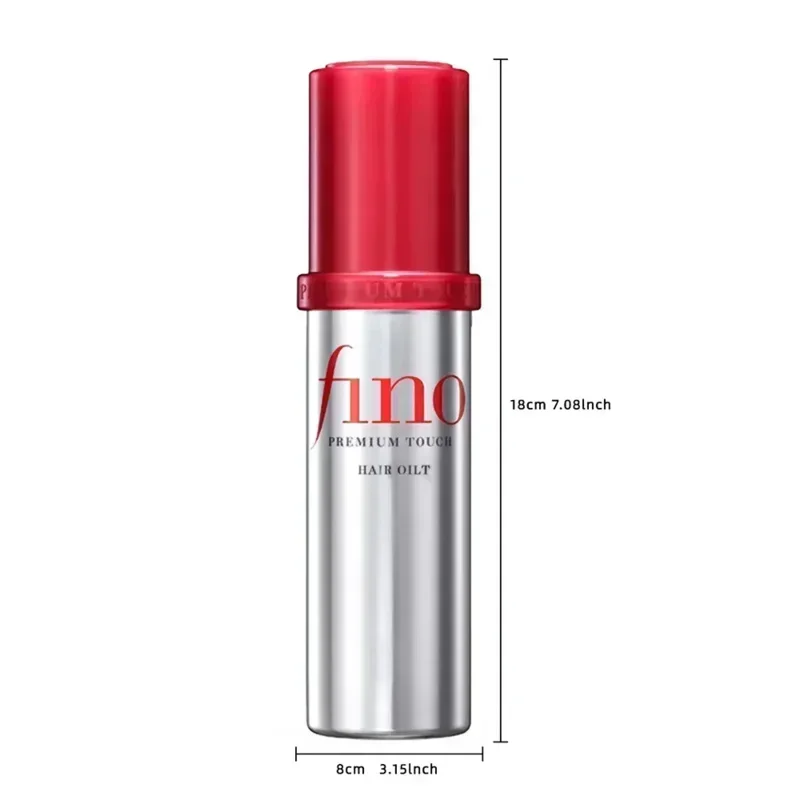 Fino Little Red Riding Hood Hair Care Essence Oil Repair Frizzy Dry Curly Perm Dye Hair Care Oil 70ml