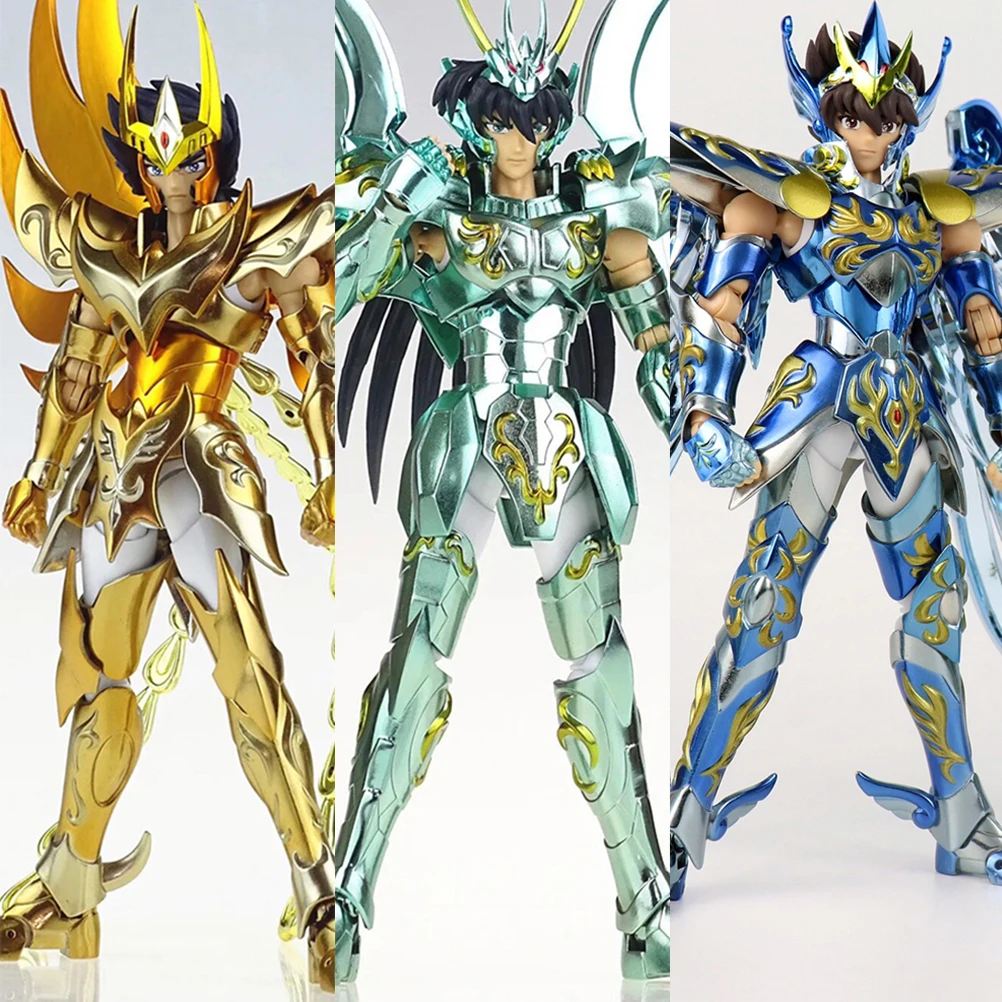 GT Model Saint Seiya Myth Cloth EX God Pegasus Seiya,Dragon Shiryu,Phoenix Ikki,Andromeda Shun,Cygnus Hyoga of the Zodiac Figure