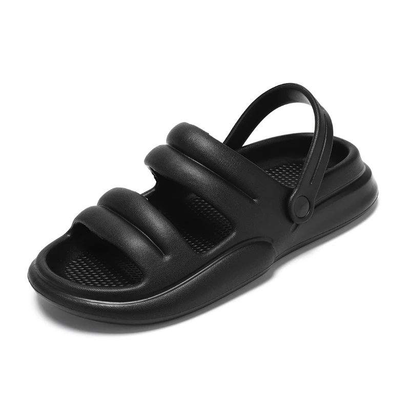 Men and women thick soled casual comfortable fashion beach sandals outdoor flip-flops for men and women couples shoes