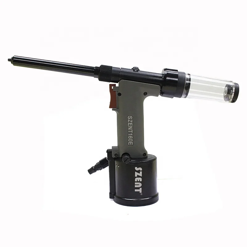 SZENT-160E Hot Sale Extended Length Pneumatic Rivet Gun Narrow Space Riveting Tool